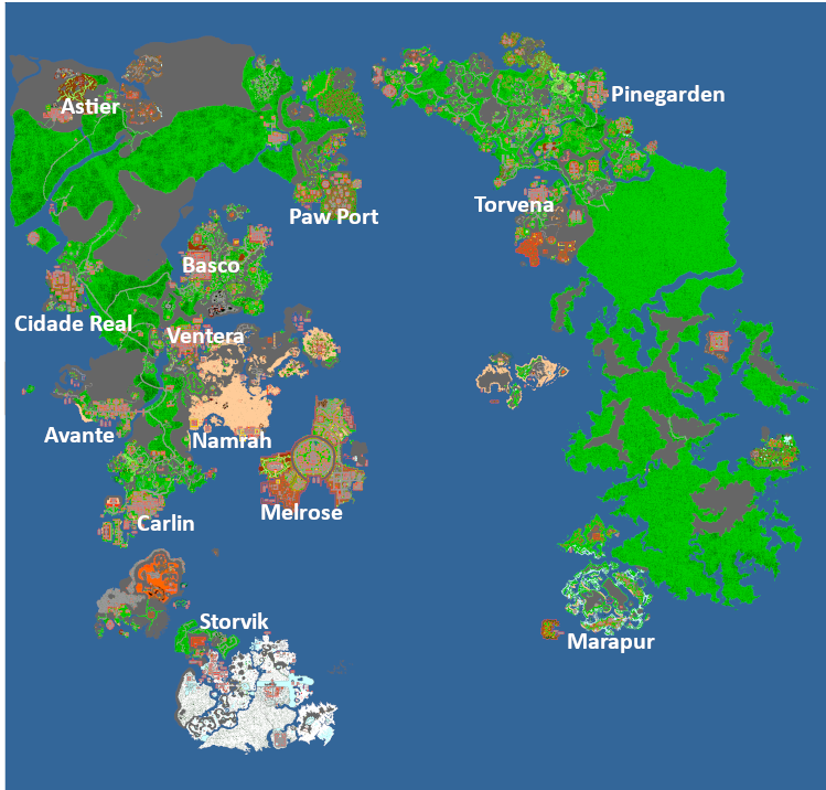 Mapa Deletera